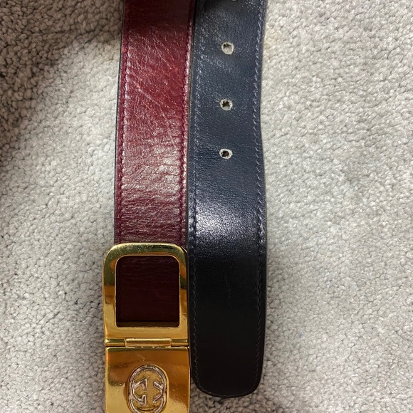 Vintage reversible gucci belt - Picture 2 of 3
